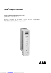 ABB ACH550 Betriebsanleitungen