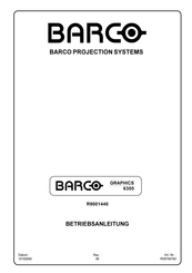 Barco Graphics 6300 Betriebsanleitung