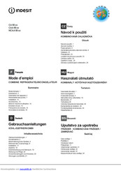 Indesit NCAA 55 Serie Gebrauchsanleitung