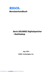 Rigol DS1000Z Benutzerhandbuch