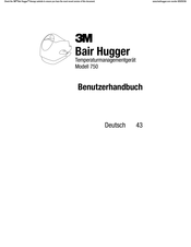 3M Bair Hugger 750 Benutzerhandbuch