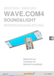 Sentiotec WAVE.COM4 SOUND&LIGHT Bedienungsanleitung