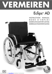 Vermeiren Eclips+ AD Gebrauchsanweisung