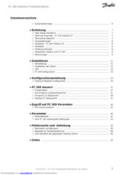 Danfoss FC 300 Produkthandbuch
