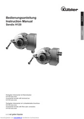 Kübler Sendix H120 Bedienungsanleitung