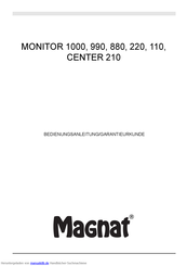 Magnat Audio MONITOR 220 Bedienungsanleitung