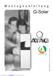 Atag Q-Solar Montageanleitung