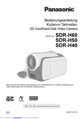 Panasonic SDR-H60 Bedienungsanleitung