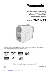 Panasonic VDR-D50 Bedienungsanleitung