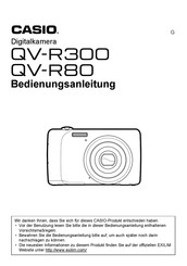 Casio QVR300 Bedienungsanleitung