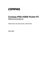 Compaq Ipaq H3800 Referenzhandbuch