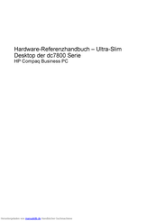 HP dc7800 serie Referenzhandbuch