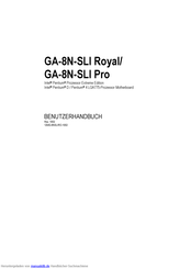 chiliGREEN GA-8N-SLI Royal Bedienungsanleitung