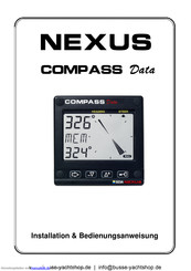 Nexus Compass Data Bedienungs Und Installationsanleitung Handbuch