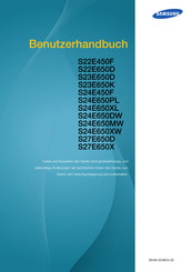 Samsung S27E650X Benutzerhandbuch