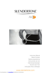 Slendertone abs7 Bedienungsanleitung