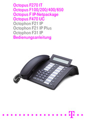 T-Mobile Octophon F21 IP Bedienungsanleitung