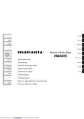 Marantz NA6005 Kurzanleitung