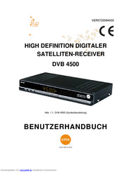 CMX DVB 4500 Benutzerhandbuch