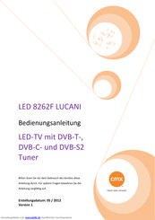 CMX LED 8262F LUCANI Bedienungsanleitung