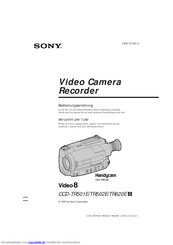 Sony CCD-TR620E Bedienungsanleitung