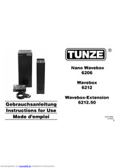 Tunze Wavebox 6212 Gebrauchsanleitung