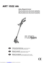 FLEXO Trim ART 1522 AA Gebrauchsanweisung