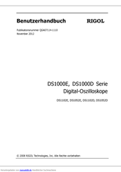 Rigol DS1102E Benutzerhandbuch