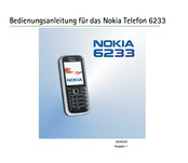 Nokia 6233 Bedienungsanleitung