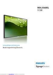 Philips BDL5560EL Bedienungsanleitung