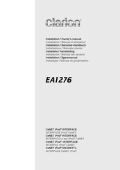 Clarion EA1276 Installationshandbuch Und Benutzerhandbuch