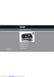 Tronic 68599 Bedienungsanleitung