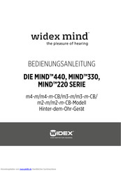 Widex m2-m Bedienungsanleitung