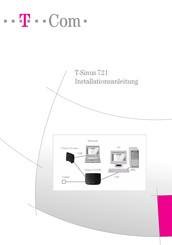 T-COM T-Sinus 721 Installationsanleitung