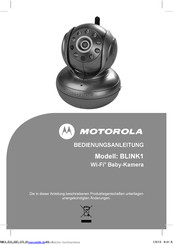 Motorola BLINK1 Bedienungsanleitung