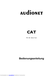 Audionet cat Bedienungsanleitung