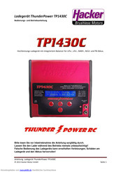 Hacker ThunderPower TP1430C Anleitung