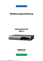 Nokia MEDIAMASTER 9902 S Bedienungsanleitung