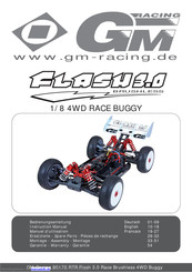 GM-Racing Flash 3.0 Race Brushless Bedienungsanleitung