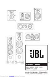 L90 L80 JBL L Series Bedienungsanleitung Original Manual fast wie neu L60