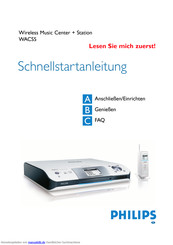 Philips WACS5 Schnellstartanleitung