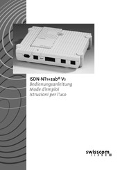 Swisscom ISDN-NT1+2ab V3 Bedienungsanleitung