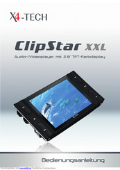 X4-TECH ClipStar XXL Bedienungsanleitung