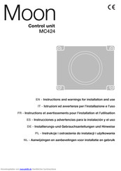 moon MC424 Installationshandbuch