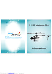 ALTRACOM 3 CH RC Hubschrauber 8828 Bedienungsanleitung