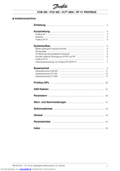 Danfoss DP V1 PROFIBUS Handbuch