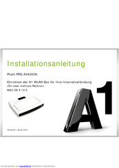 Pirelli PRG AV4202N Installationsanleitung