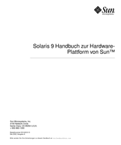 Sun Microsystems Solaris 9 Handbuch