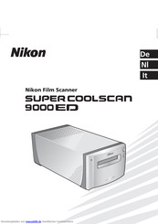 Nikon SUPER COOLSCAN 9000 ED Benutzerhandbuch