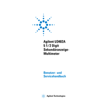 Agilent Technologies U3402A Benutzerhandbuch Und Servicehandbuch